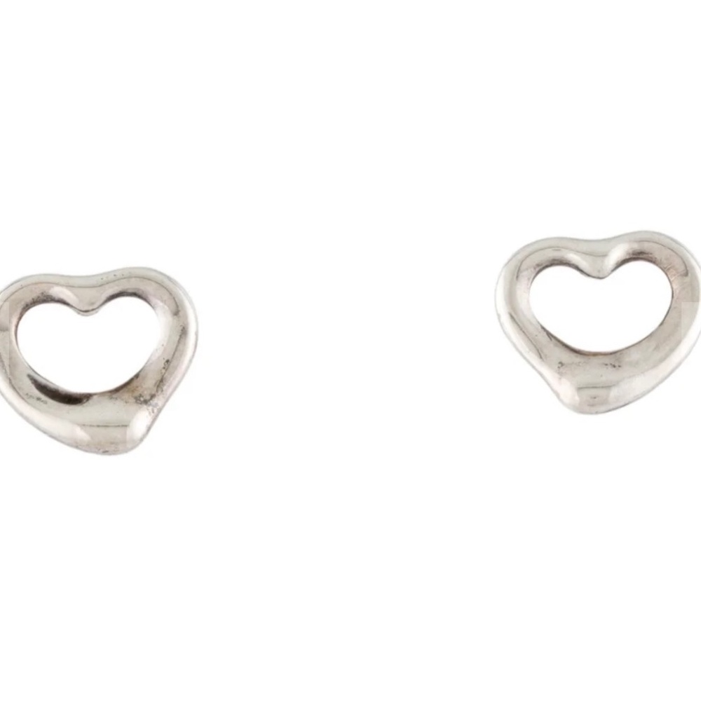 Tiffany and Co. Open Heart Earrings